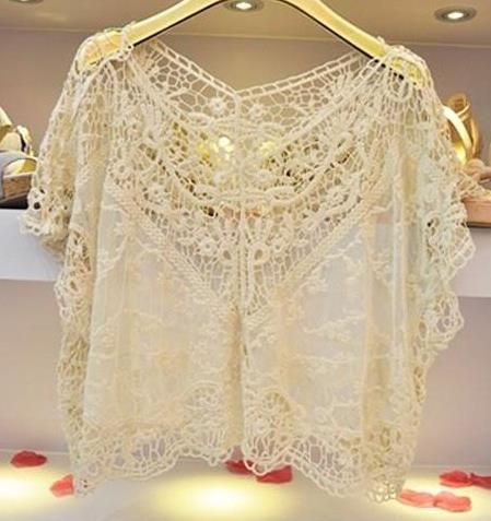 Blusa de renda