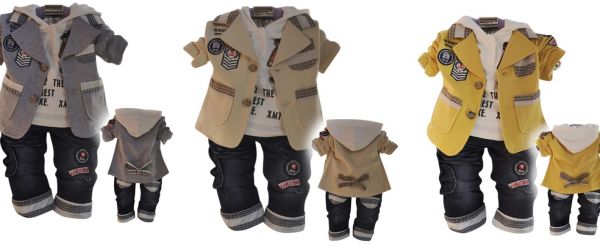 Conjunto Infantil Manga Longa